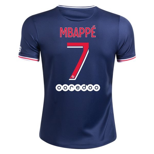 Maillot Domicile Enfant Kylian Mbappé PSG 20/21 par Nike RV7011098 – pas  cher maillots de foot promo