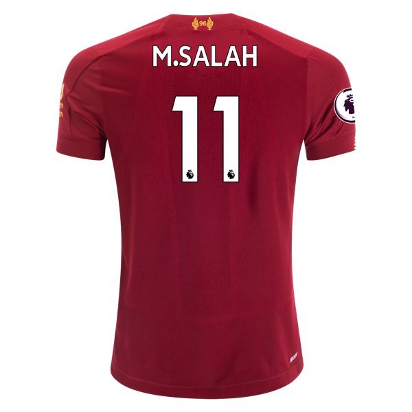 Mohamed Salah Liverpool 19/20 Maillot Domicile Jeunesse par New Balance ...